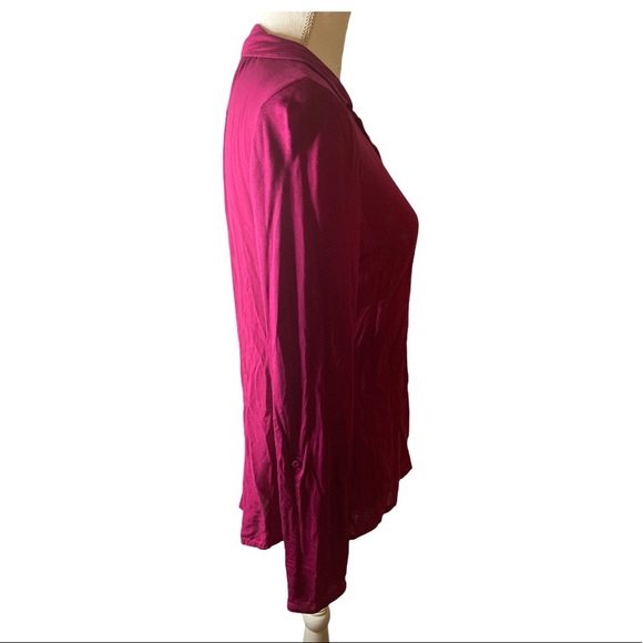 Anthro / Postmark Magenta Pink “Jamison Henley” - Picture 6 of 8